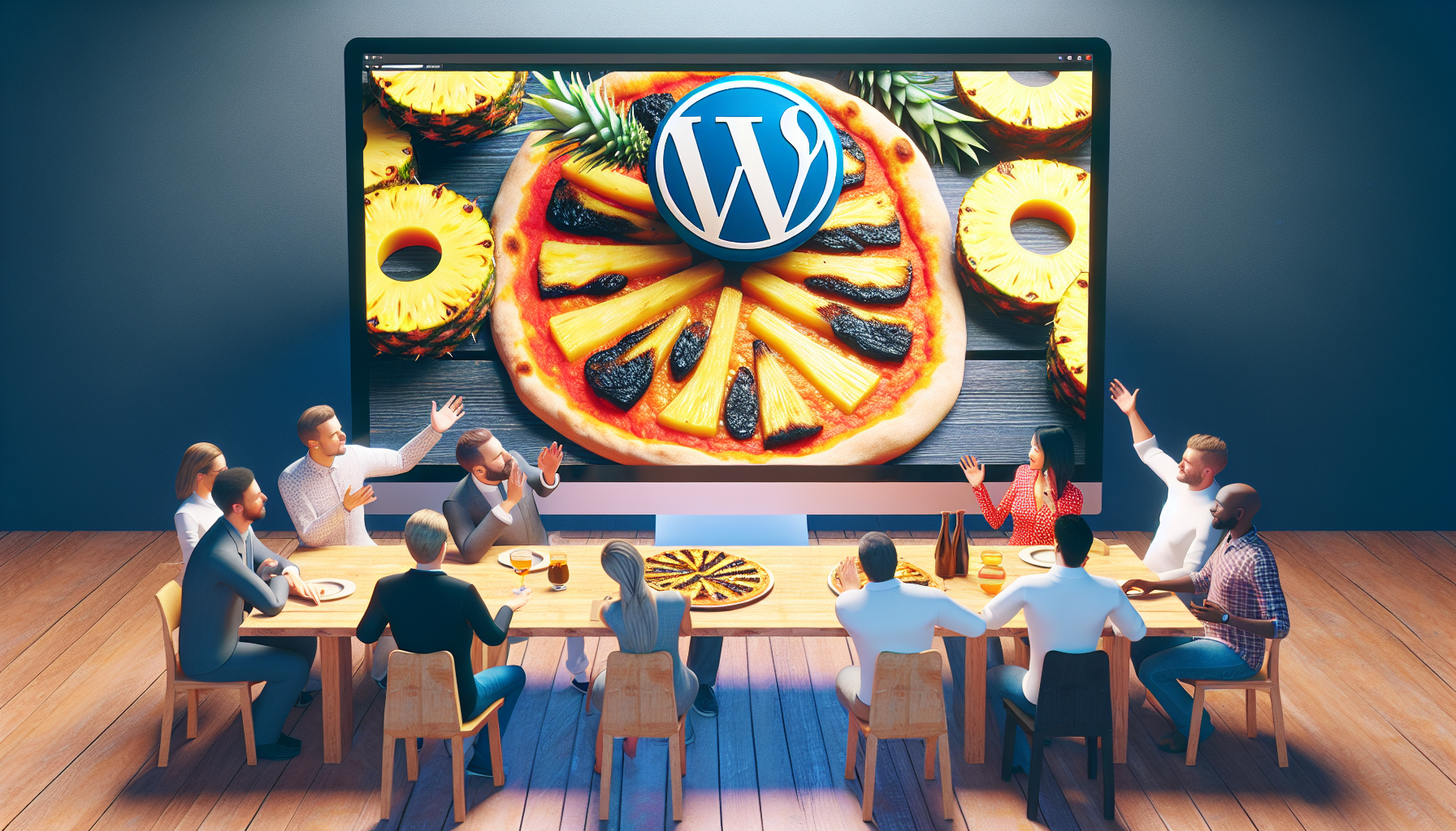 WordPress Mandates Users Embrace Pineapple on Pizza