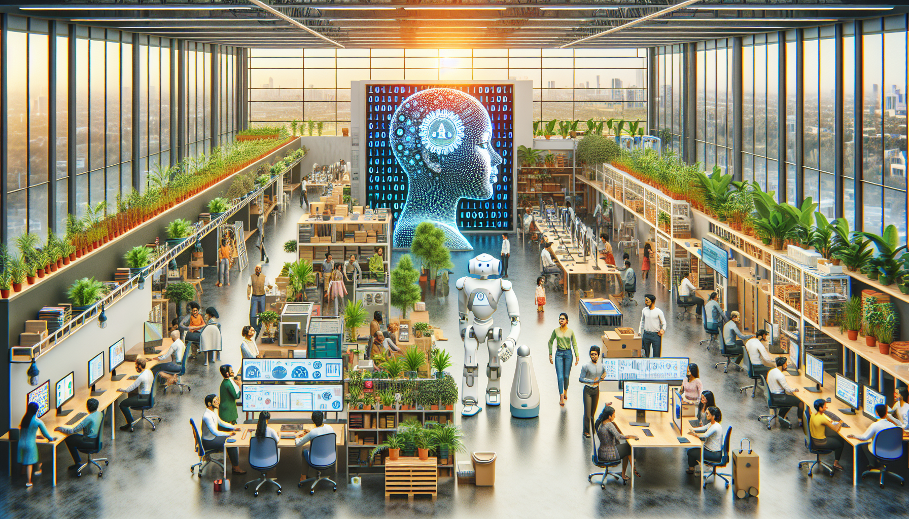Revolutionizing Indian Workplaces: AI, Flexibility, Sustainability