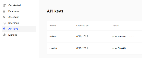 API Keys - where to find
