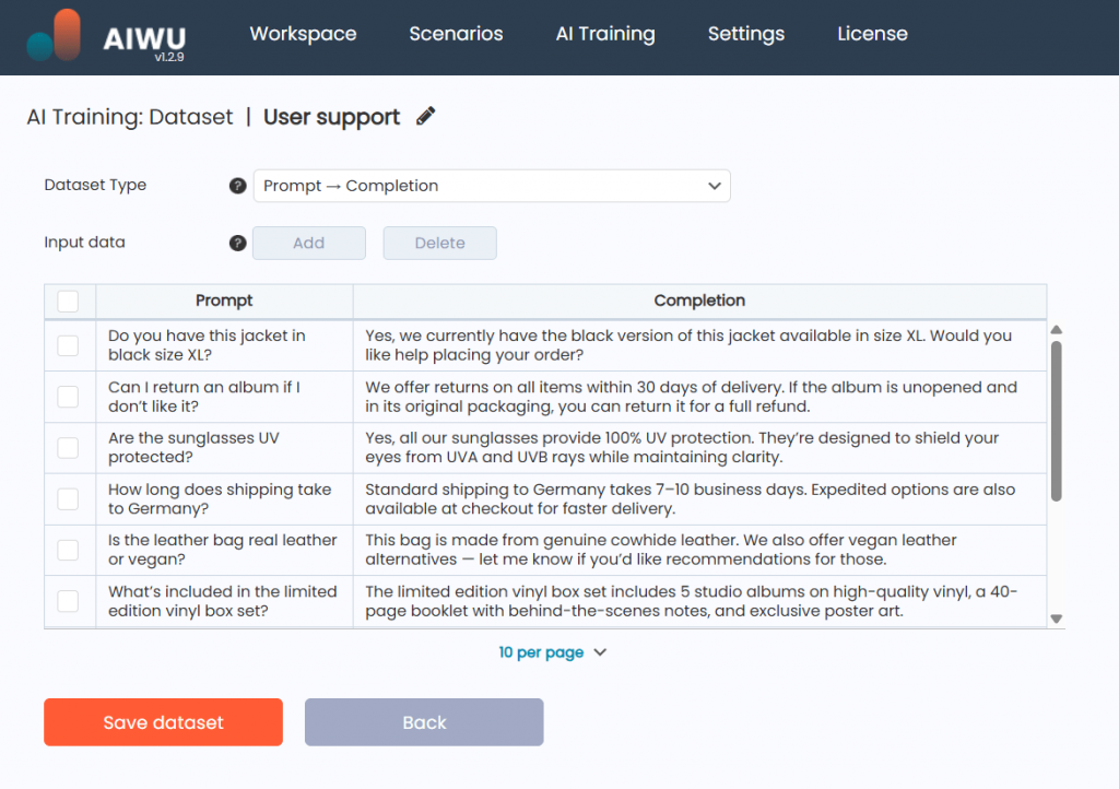 Preparing the Dataset