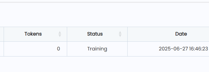 Status Ready