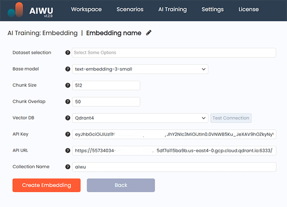 How to Configure Qdrant4 Inside AIWU AI Copilot