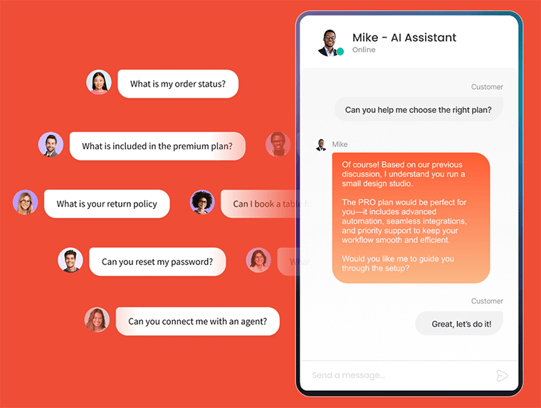 train ai chatbot with woocommerce data for store