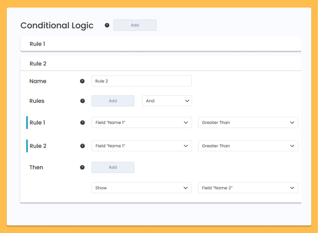 Conditional Logic and AI Processing - AI Forms Builder