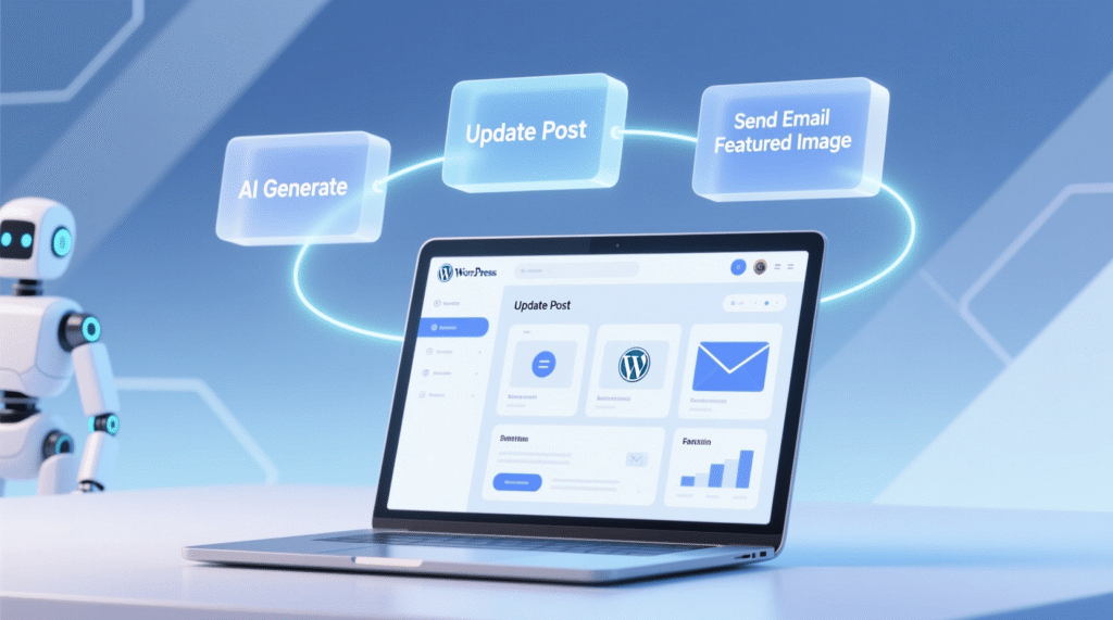 WordPress workflow actions