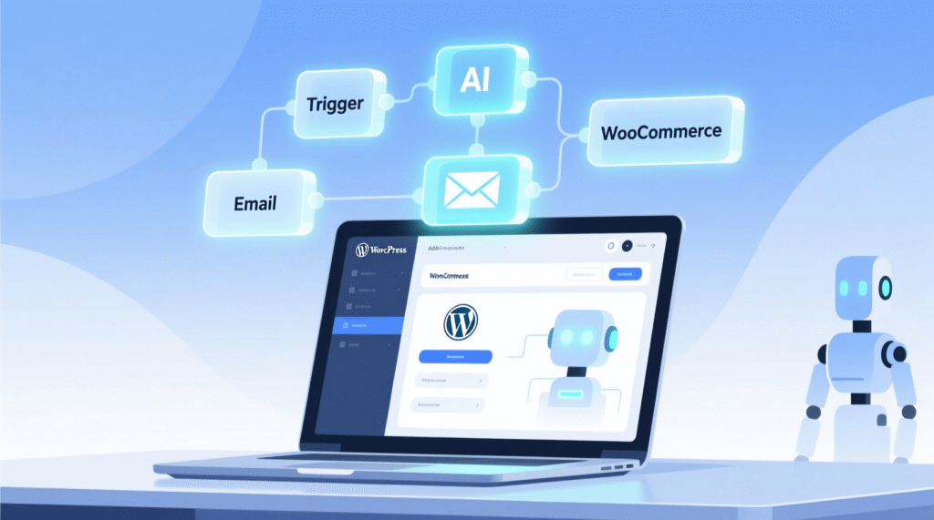 AI workflow concept image